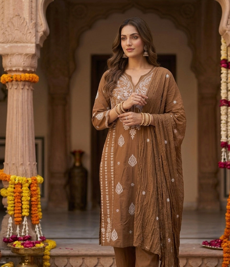 The Zuri Dupatta Set