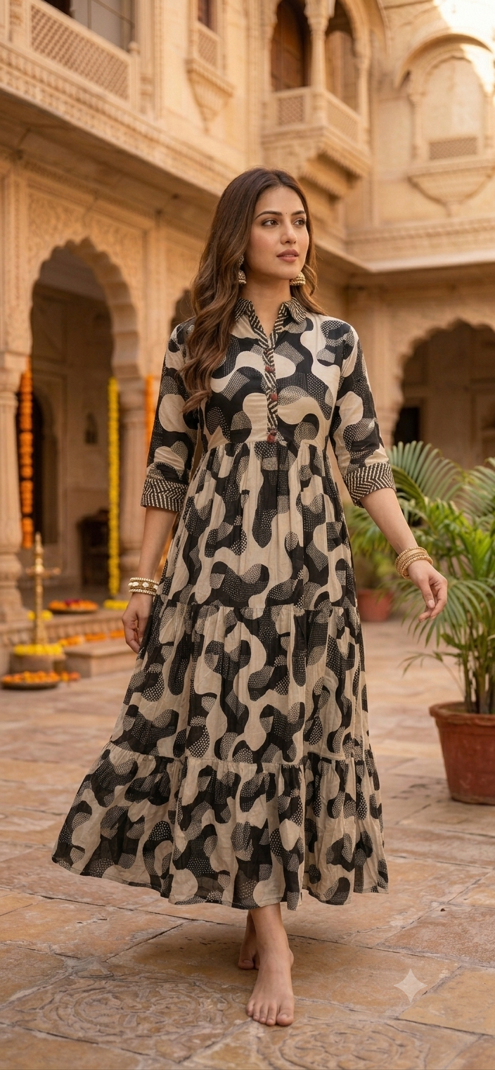 The Desert Bloom Dress