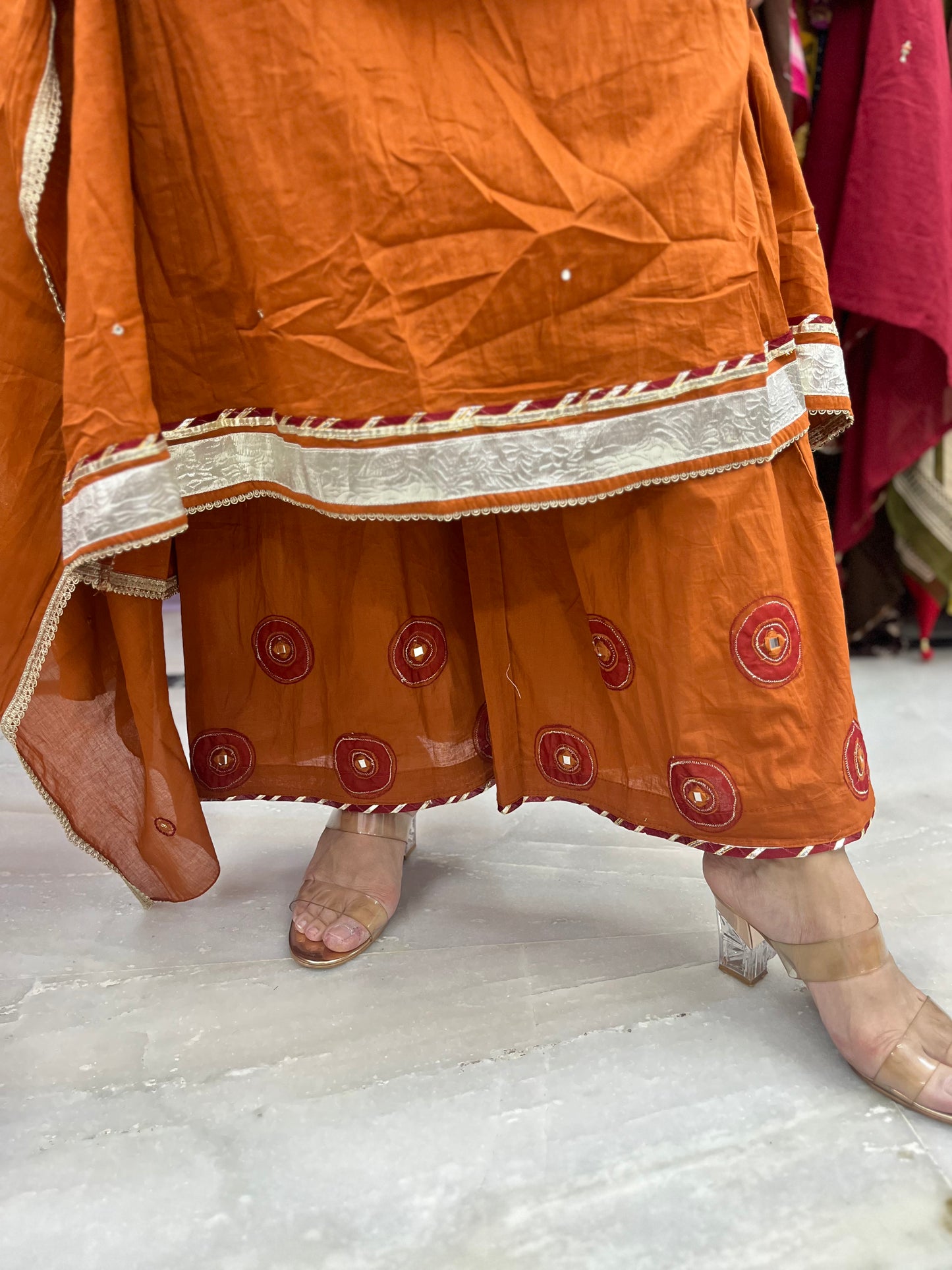 The Hansa Anarkali Dupatta Set