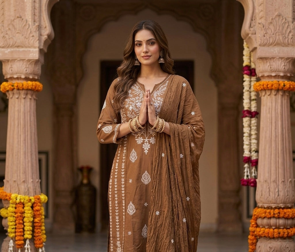 The Zuri Dupatta Set