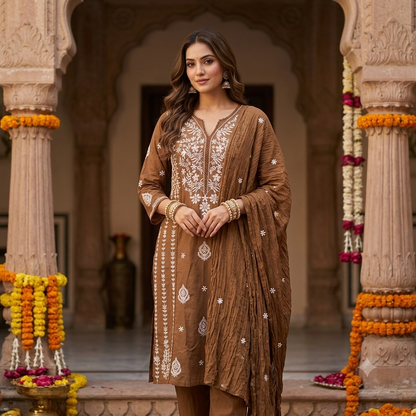 The Zuri Dupatta Set