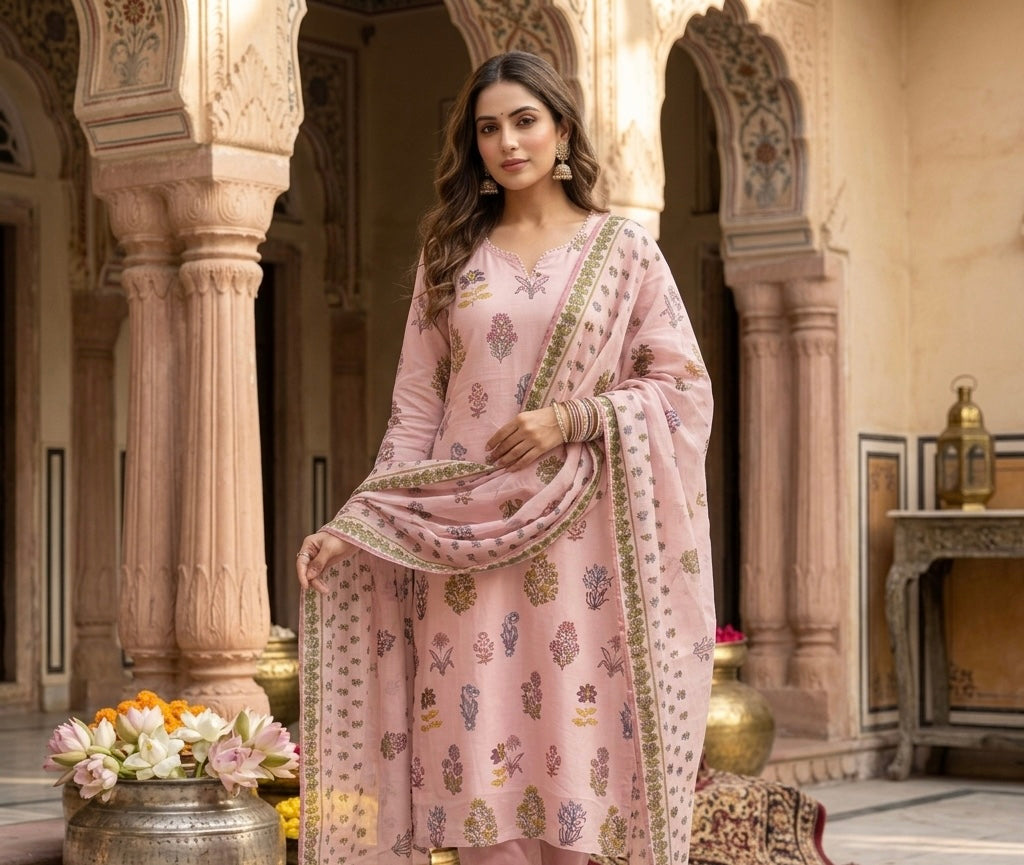 The Nazaakat Dupatta Set