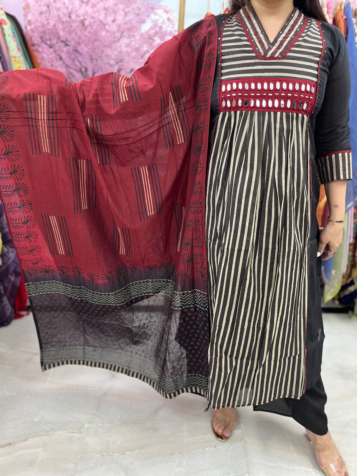The Surekha Reimagined Dupatta Set