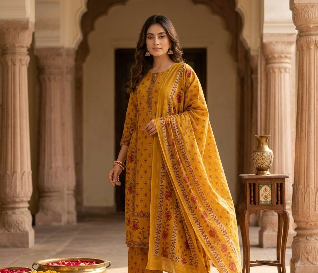 Aarohi Inspired Dupatta Set