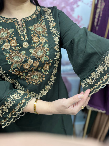 The Naaz Thread Embroidered Co-ord Set