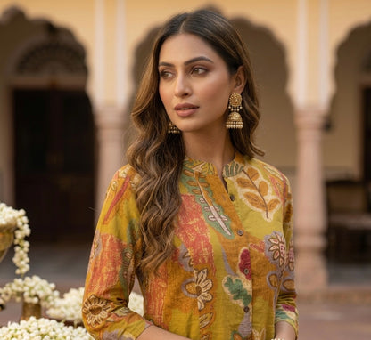 Avadh Editorial Lime Top