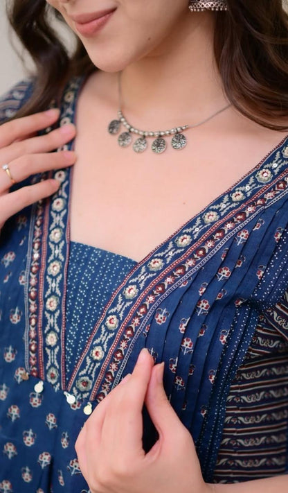 Ethnic Charm Dupatta Set