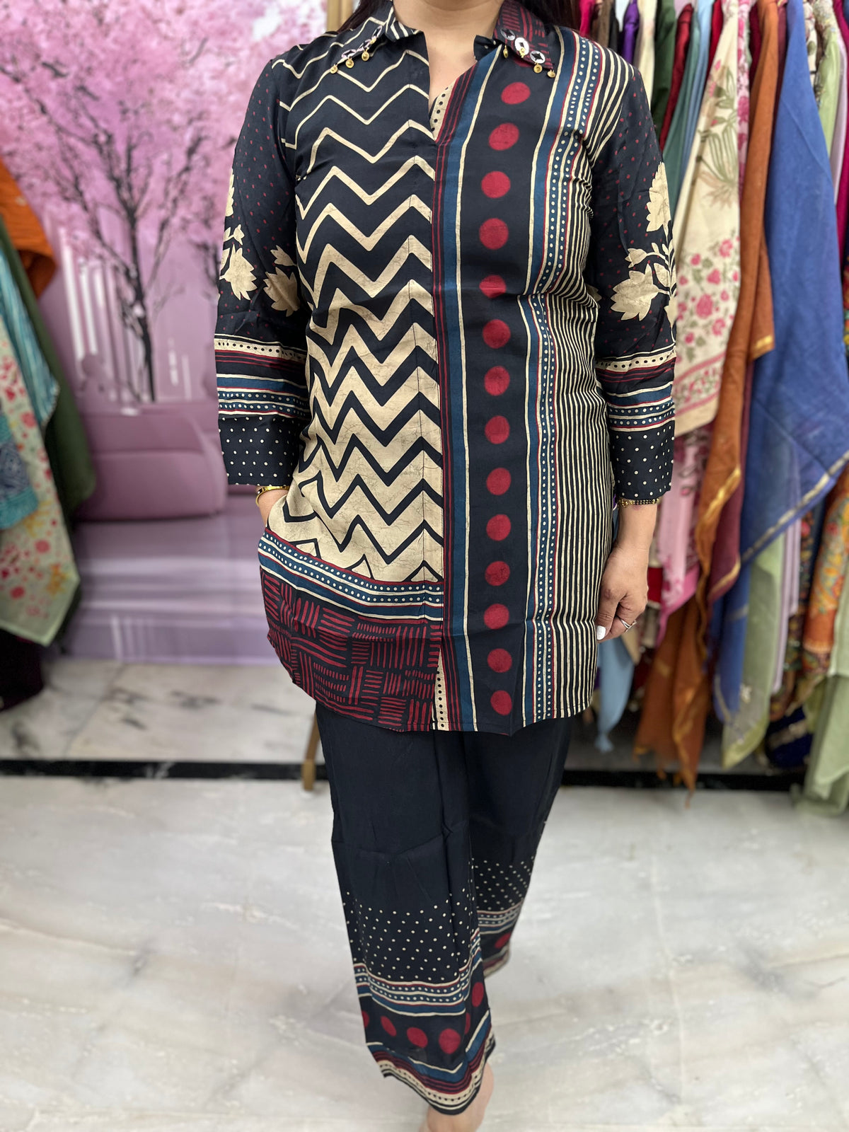 The Rangrezi Designed Co-ord Set
