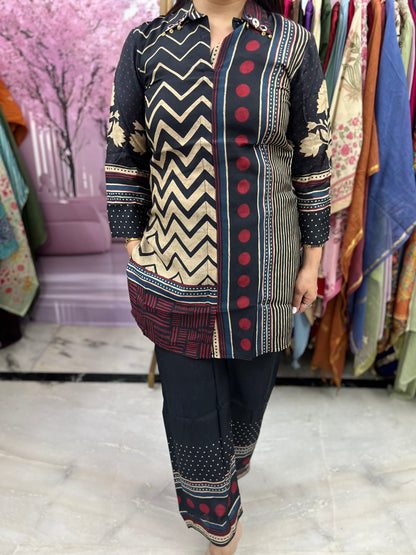 The Rangrezi Designed Co-ord Set