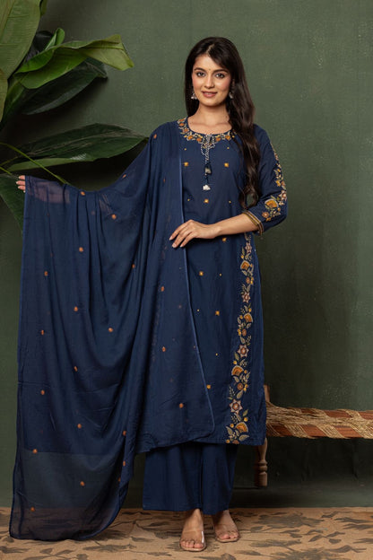 The Swarg Blossom Dupatta Set