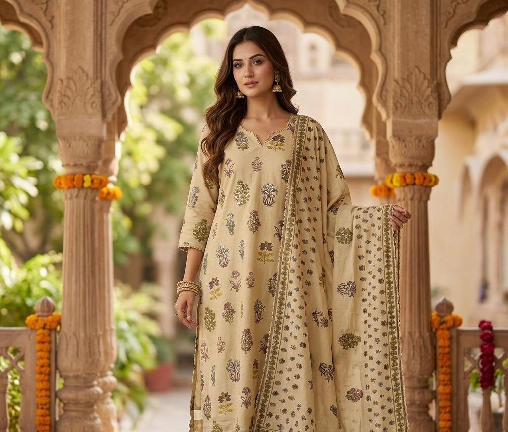 The Nazaakat Dupatta Set