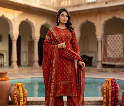 Aarohi Inspired Dupatta Set
