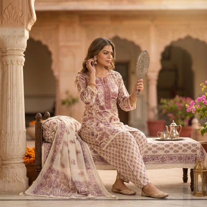 Kalamkari Farsi Salwar Set