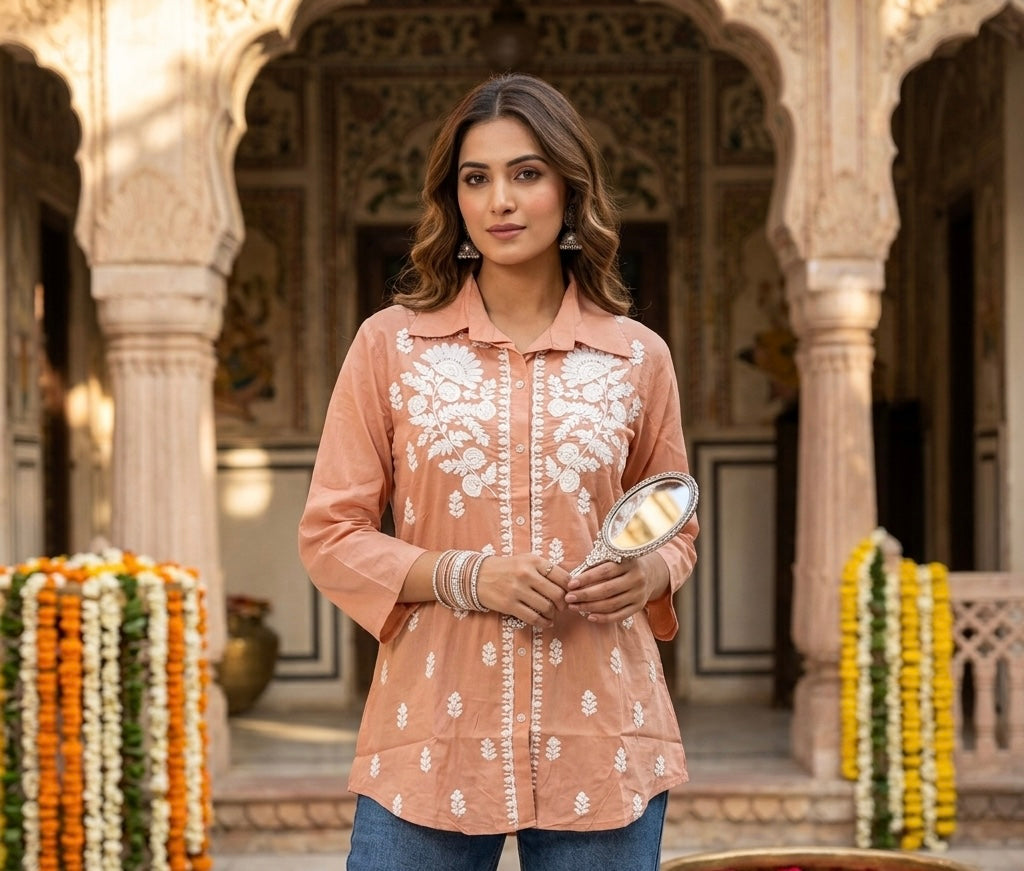 The Avani Chickenkaari Shirt Top