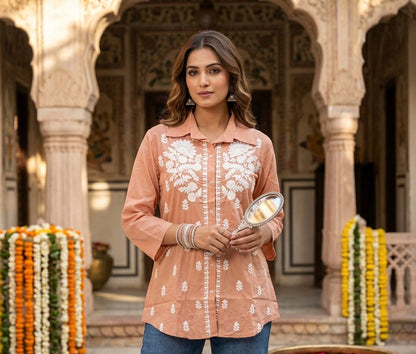 The Avani Chickenkaari Shirt Top