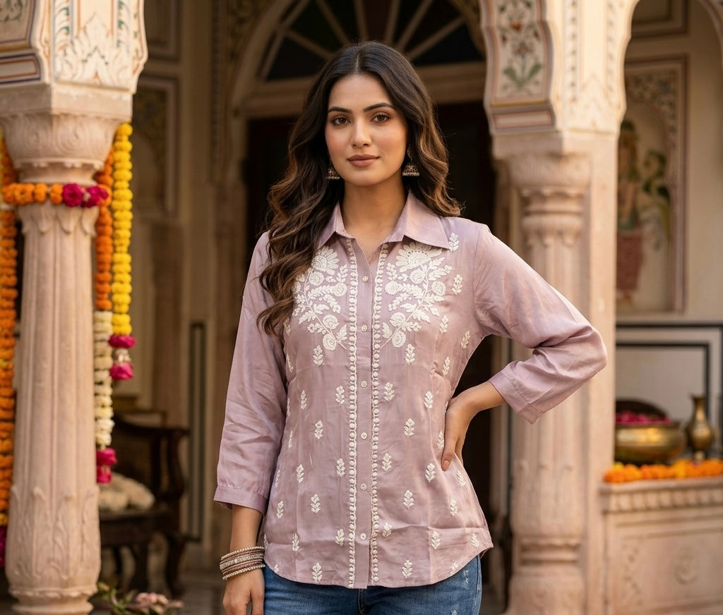 The Avani Chickenkaari Shirt Top