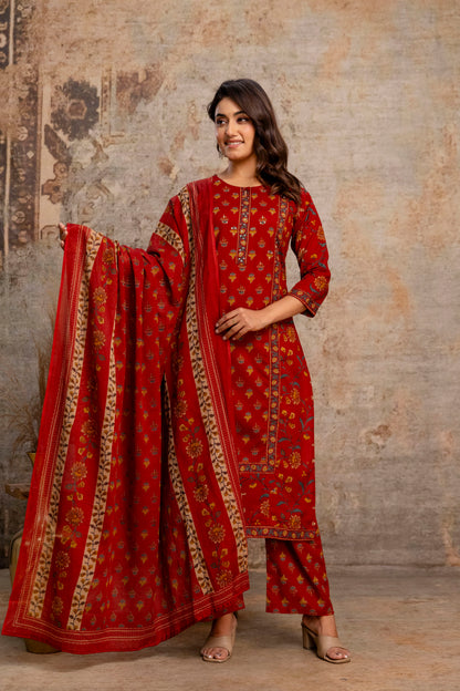 Aarohi Inspired Dupatta Set