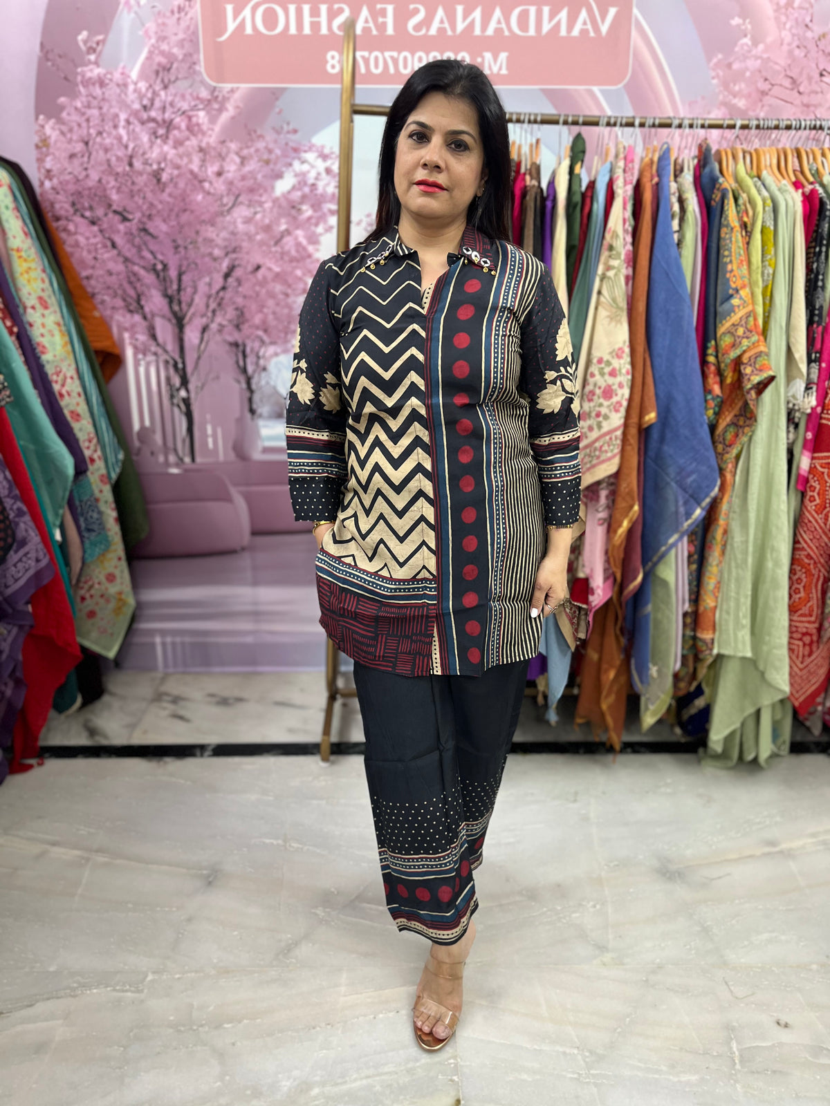 The Rangrezi Designed Co-ord Set
