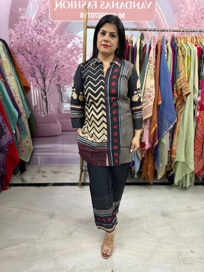 The Rangrezi Designed Co-ord Set