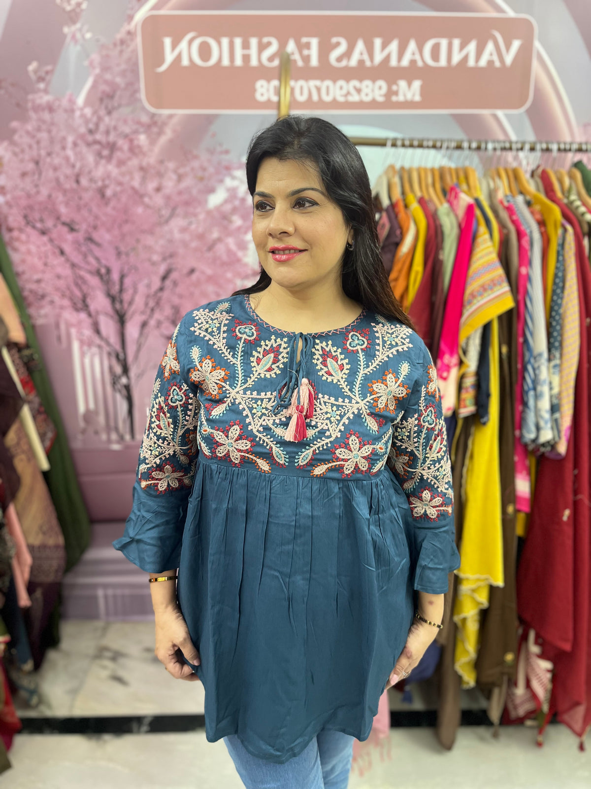 The Embroidered BOHO Tops