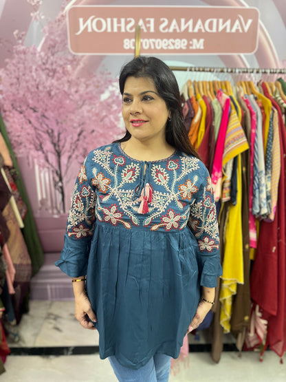 The Embroidered BOHO Tops