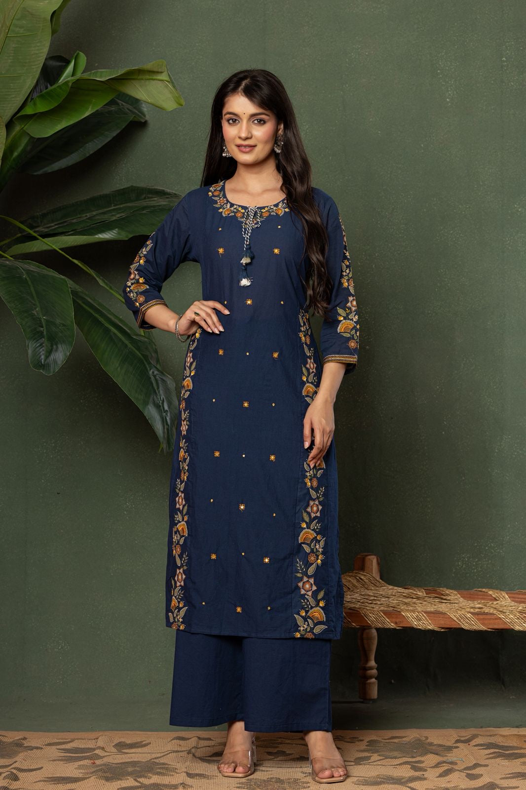 The Swarg Blossom Dupatta Set