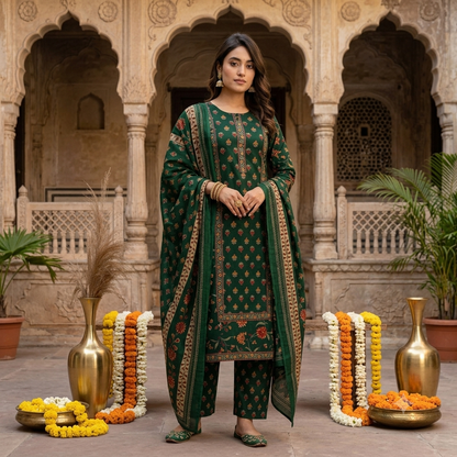 Aarohi Inspired Dupatta Set