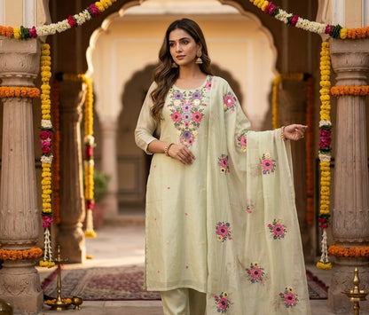 The Folklore Dupatta Set