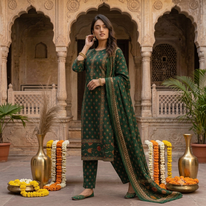 Aarohi Inspired Dupatta Set