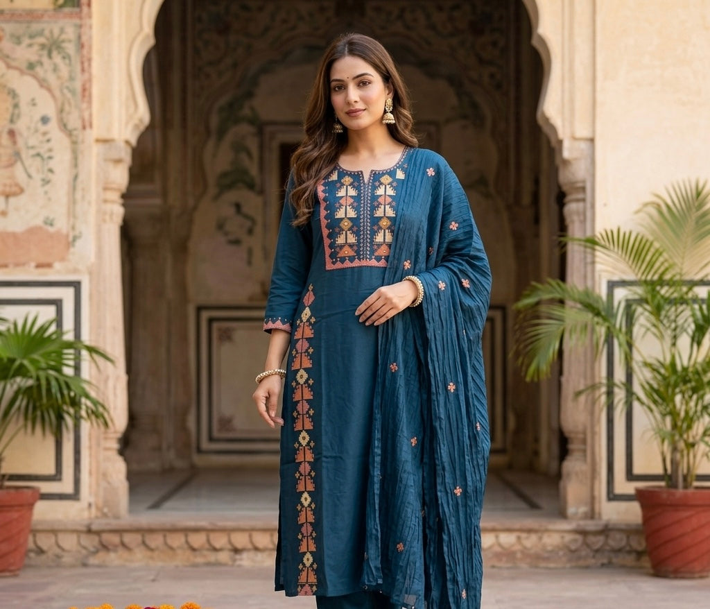 The Urvi Dupatta Set