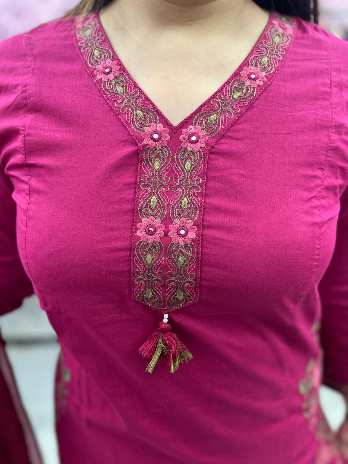 The Paakhi Floral Dupatta Set
