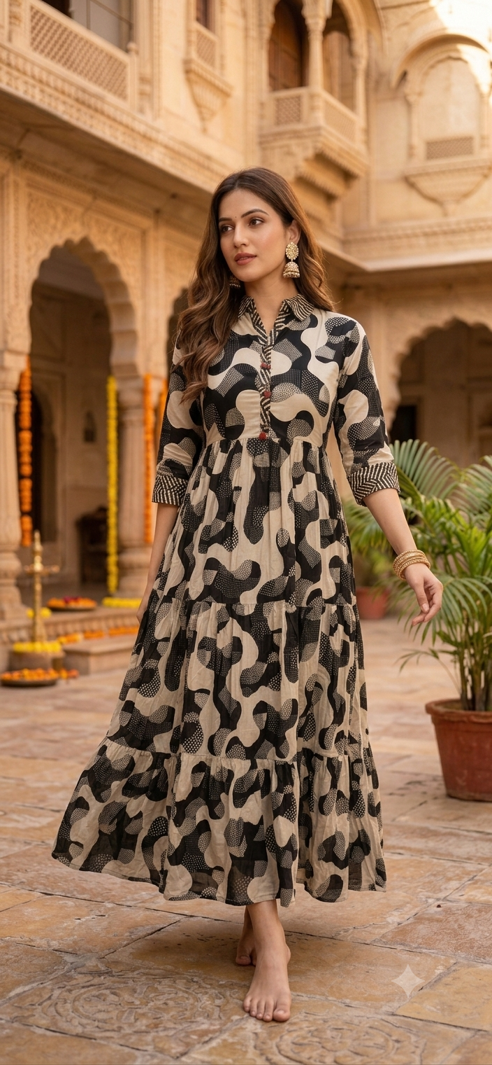 The Desert Bloom Dress