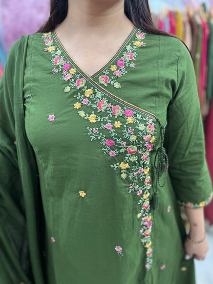 The Sakhi Angrakha Dupatta Set