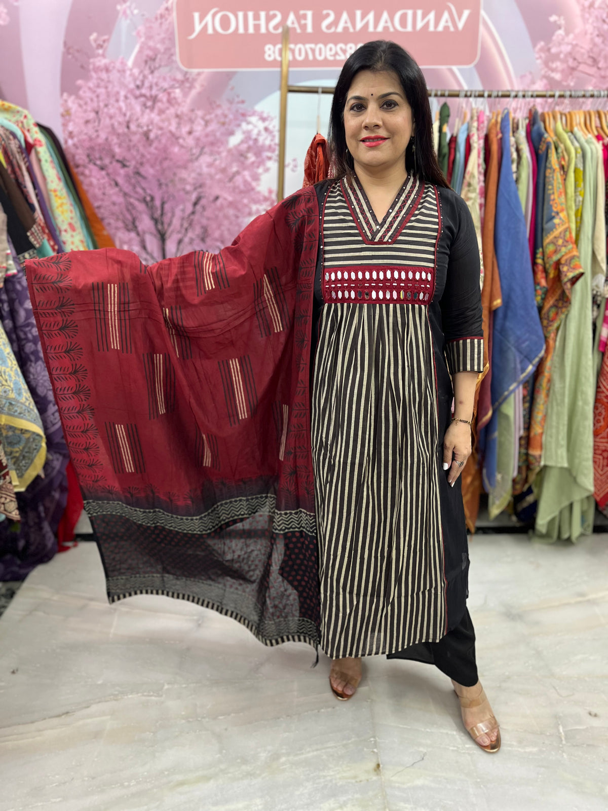 The Surekha Reimagined Dupatta Set