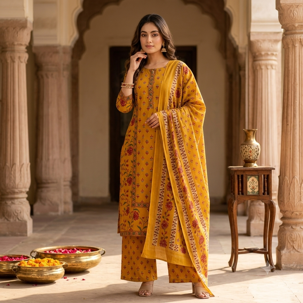 Aarohi Inspired Dupatta Set