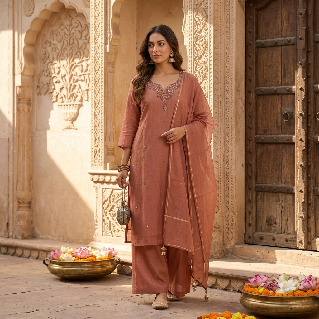 The Miraaya Dupatta Set