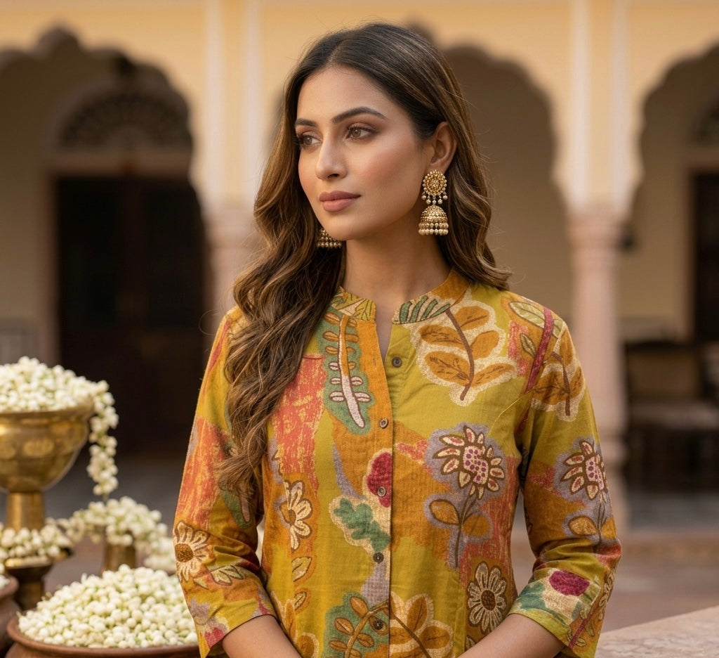 Avadh Editorial Lime Top