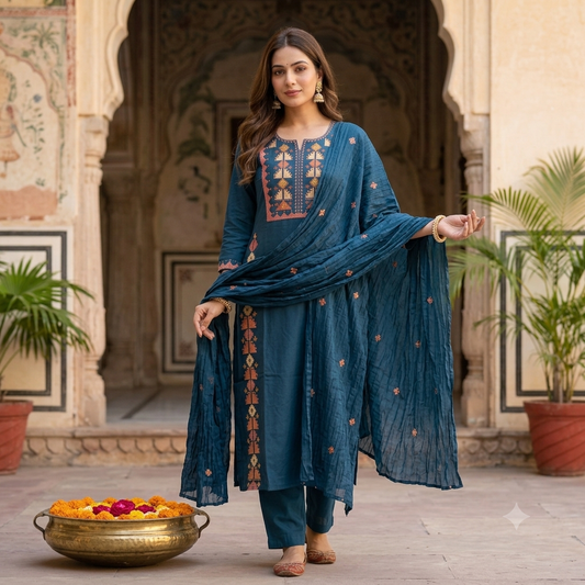 The Urvi Dupatta Set