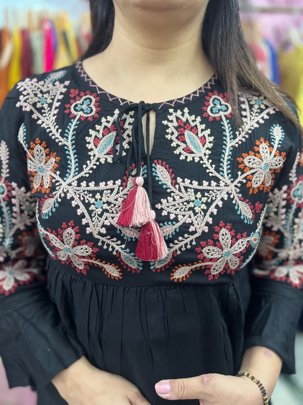 The Embroidered BOHO Tops
