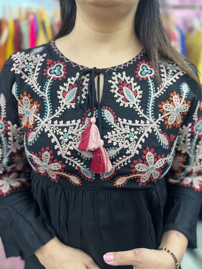 The Embroidered BOHO Tops