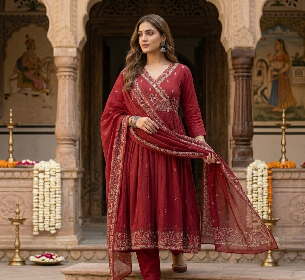 Maya Heritage Dupatta Set