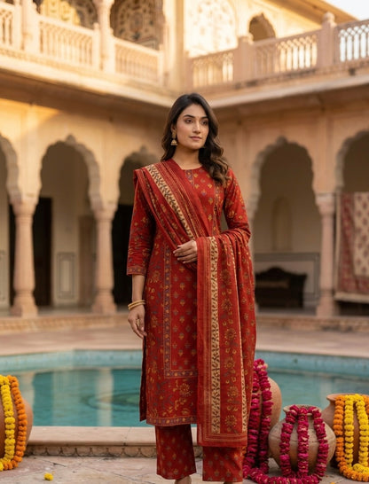 Aarohi Inspired Dupatta Set