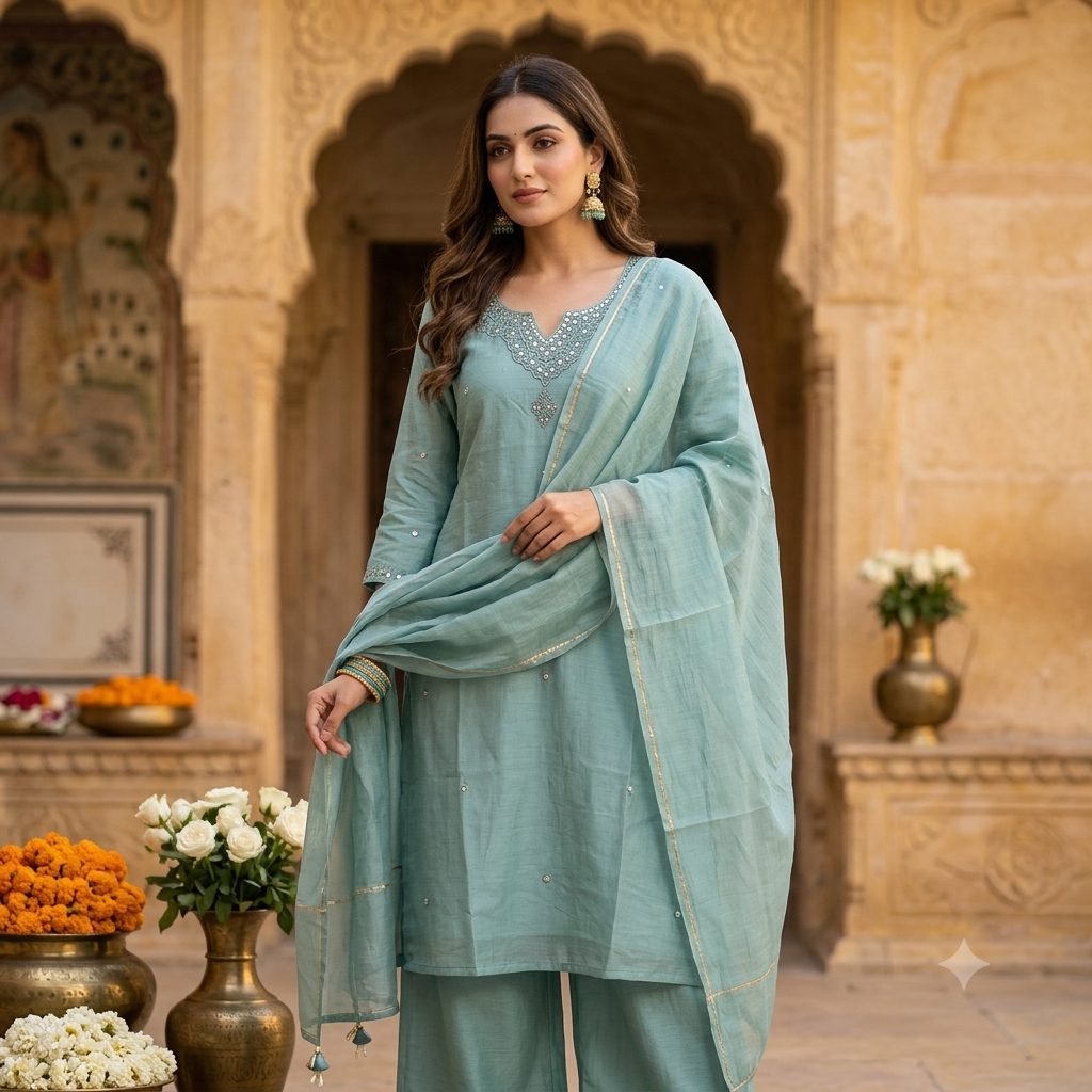 The Miraaya Dupatta Set