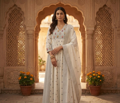 The Dilkash Dupatta Set