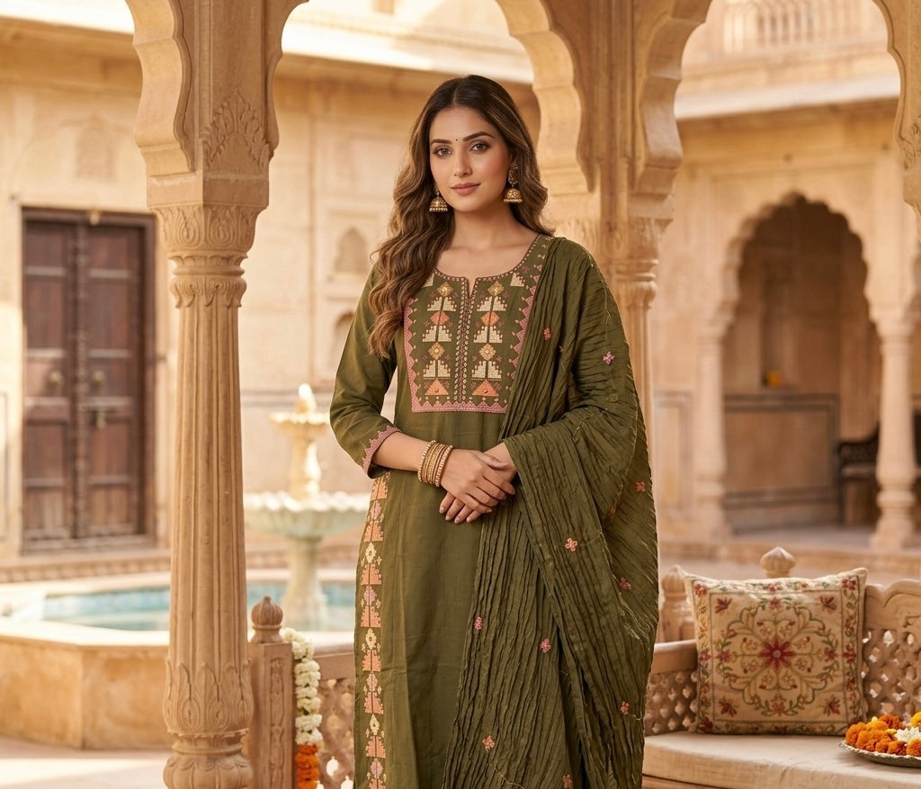 The Urvi Dupatta Set