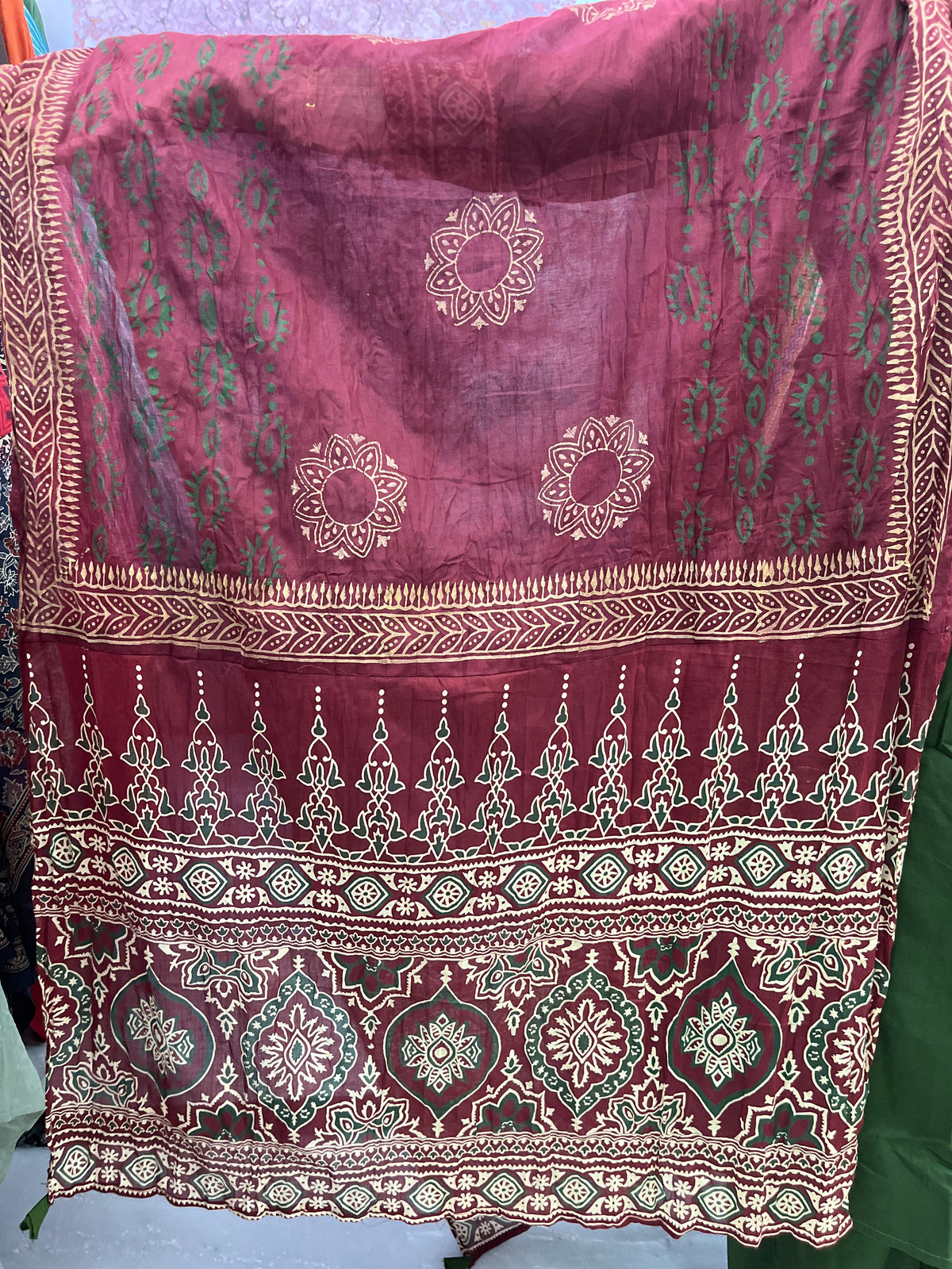 The Dhaani Kutch Embroidered Dupatta Set