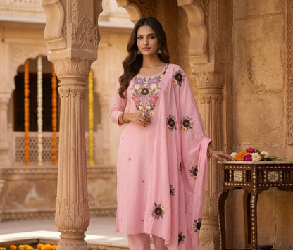 The Folklore Dupatta Set