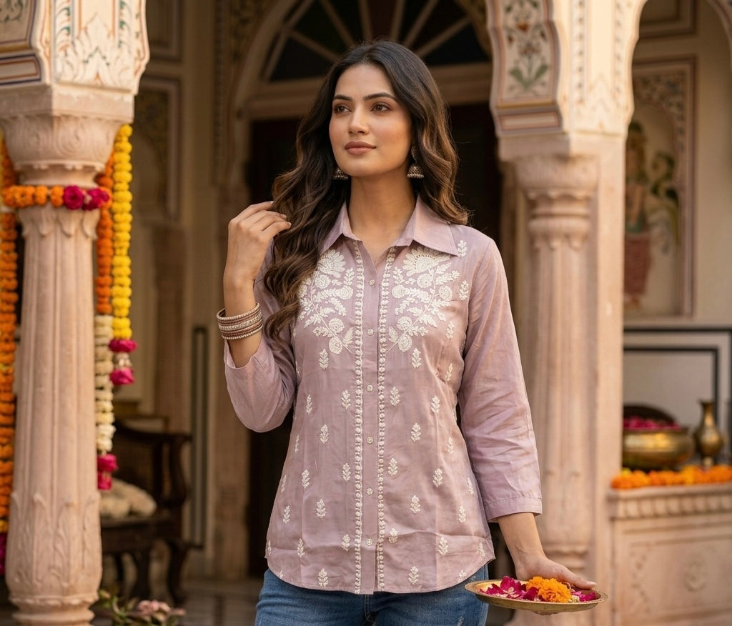 The Avani Chickenkaari Shirt Top