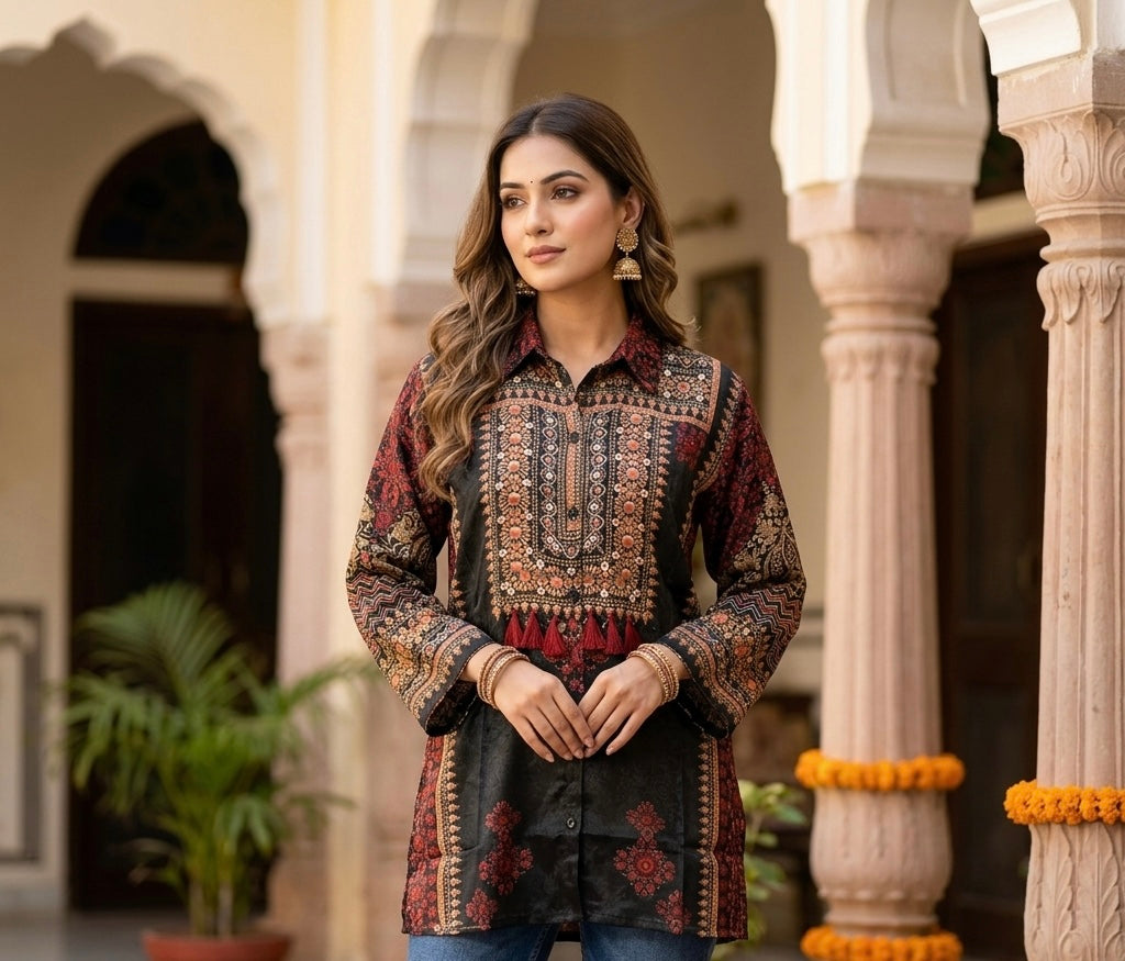 Black Beauty Shirt Top