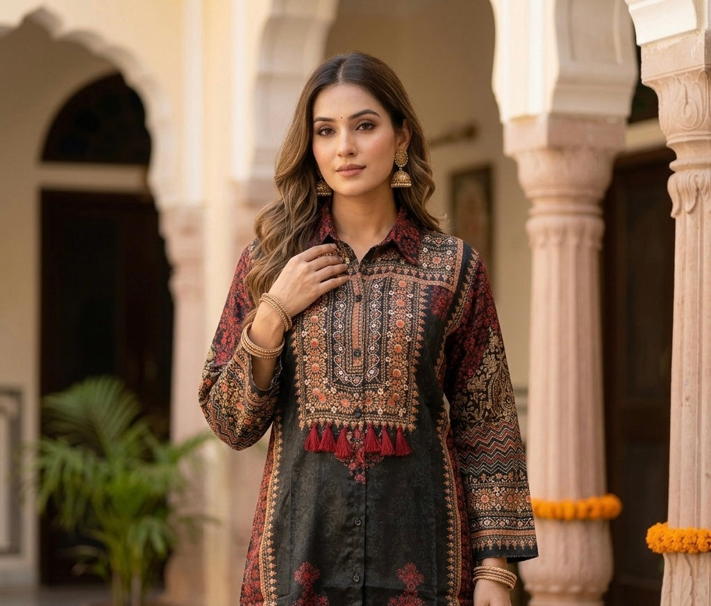 Black Beauty Shirt Top